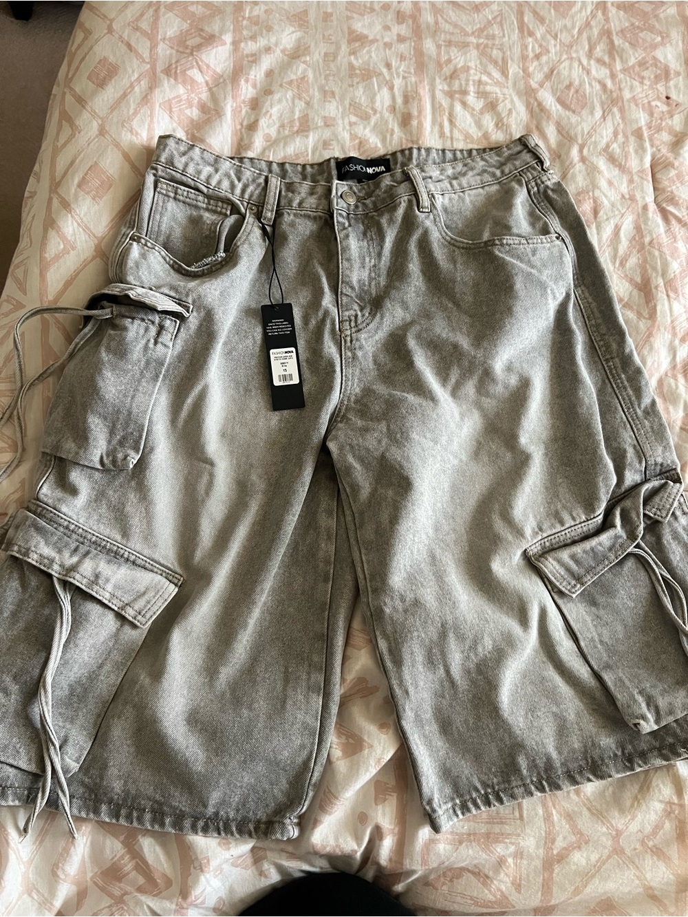 Women denim jorts